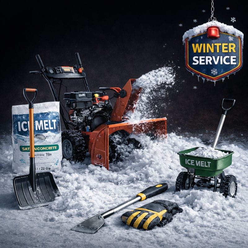 Seasonal yard maintenance