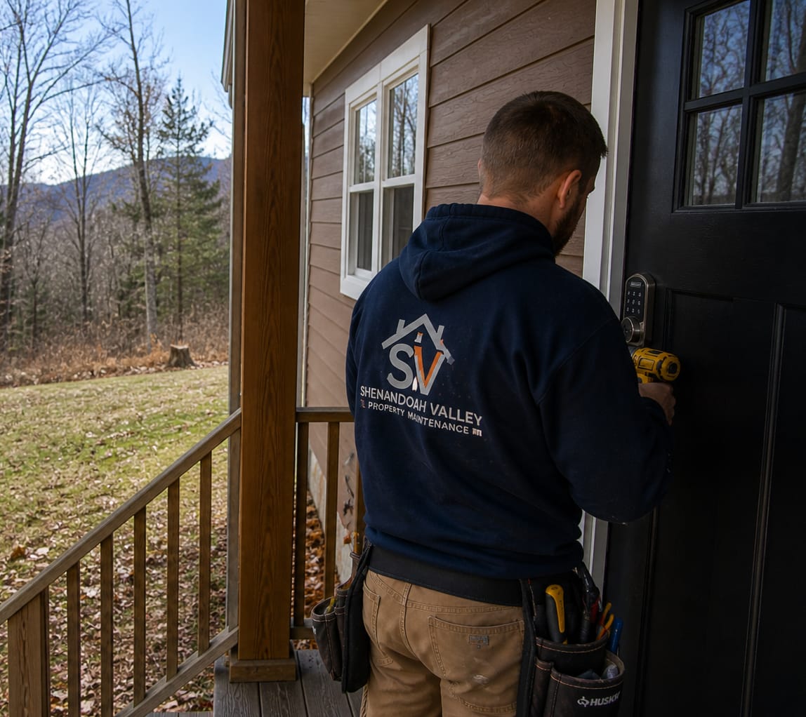 Electronic Door Lock Installation